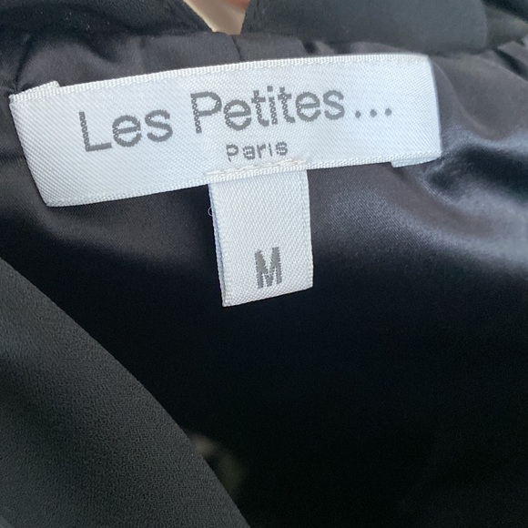 Les Petites polka dot flowy black dress - Picture 4 of 4